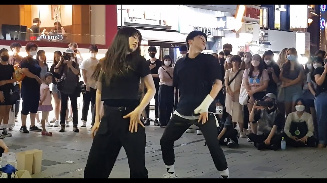 20220622 홍대 전 엠와이엠(MYM) 멤버 (Yu Kagawa 카가와 유-신화-찬욱) 합동버스킹 01 - TOMBOY _ (G)I-DLE