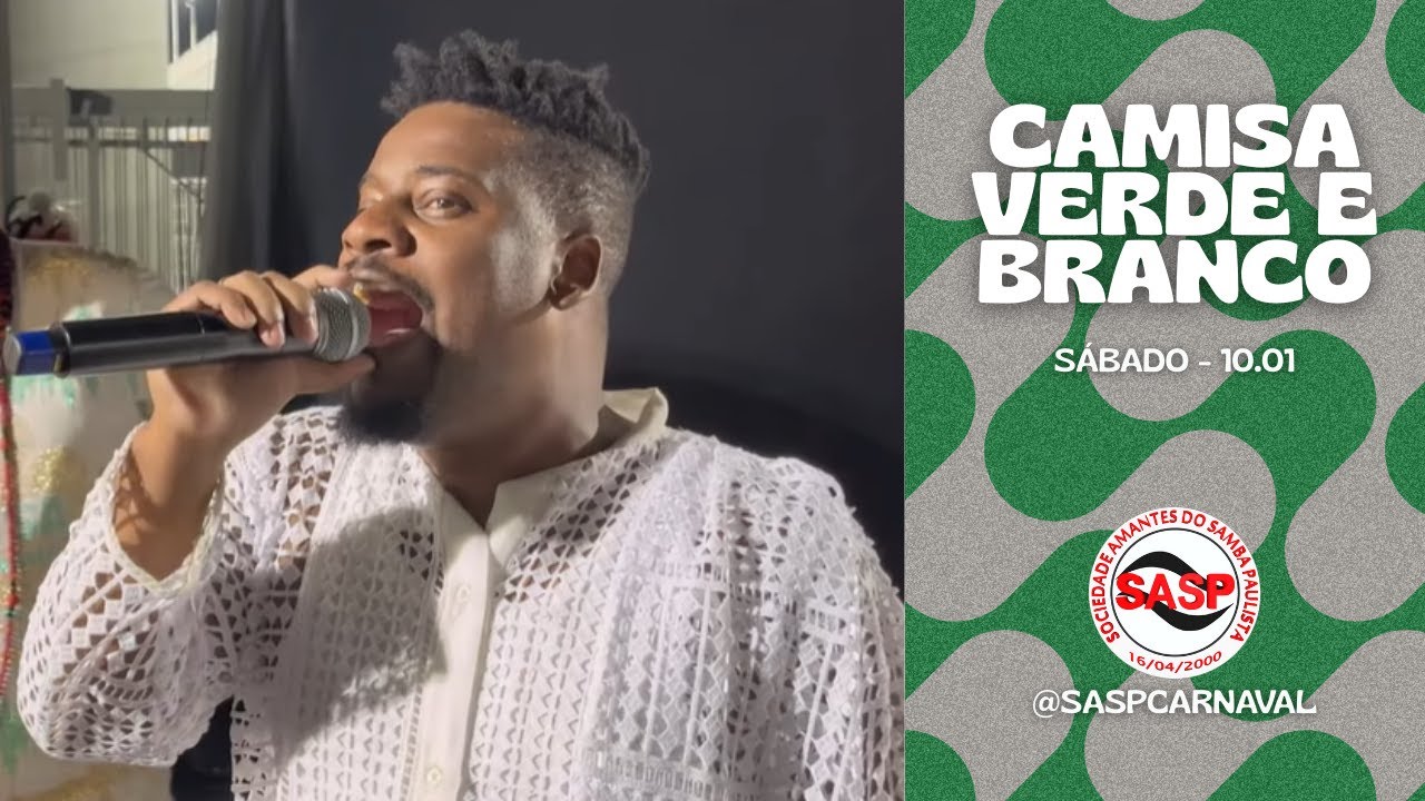 Carnaval 2026 | Camisa Verde e Branco – Largada do ensaio técnico (10.01.2026)