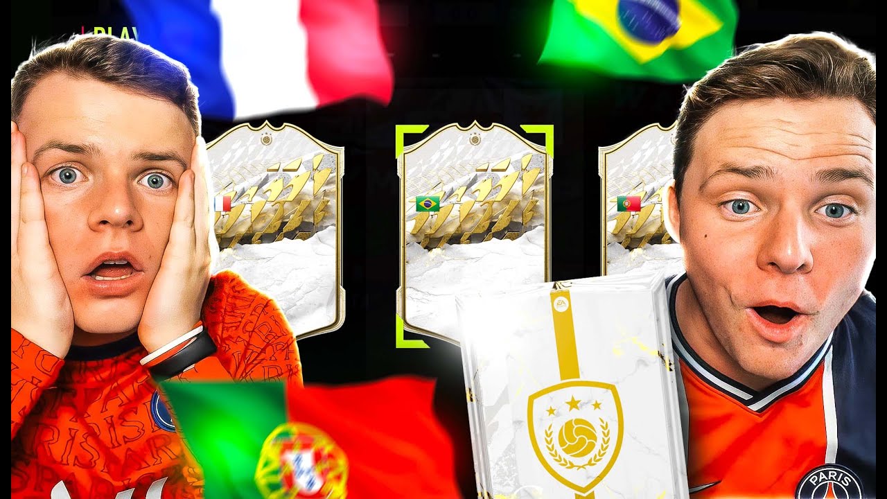 UNE CHANCE LEGENDAIRE AVEC SALEMFUT! ON OUVRE DES PACKS CHOIX ICONES MOYENNES FIFA 22 Pack Opening!