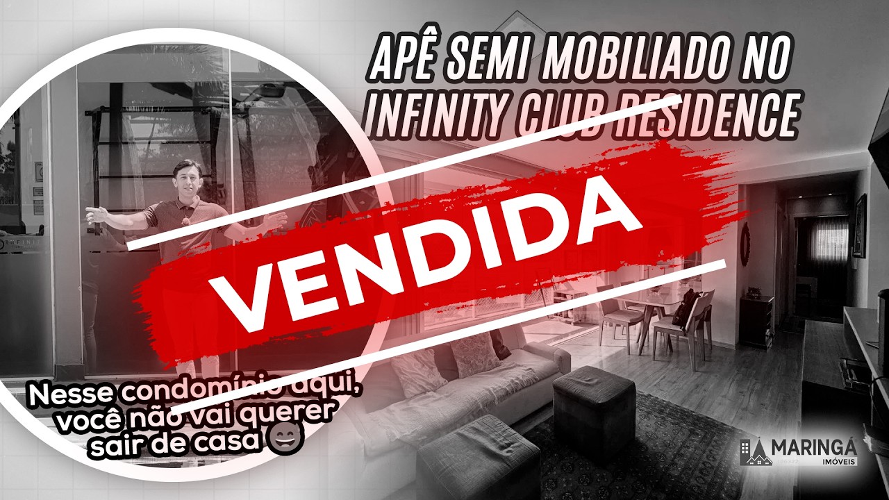 Apartamento no Infinity Club Residence - Maringá Imóveis
