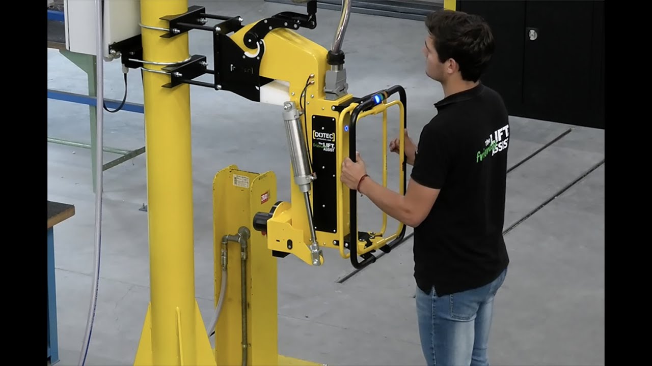 Dotec RH100 DC Ergonomic Roll Handling Solution