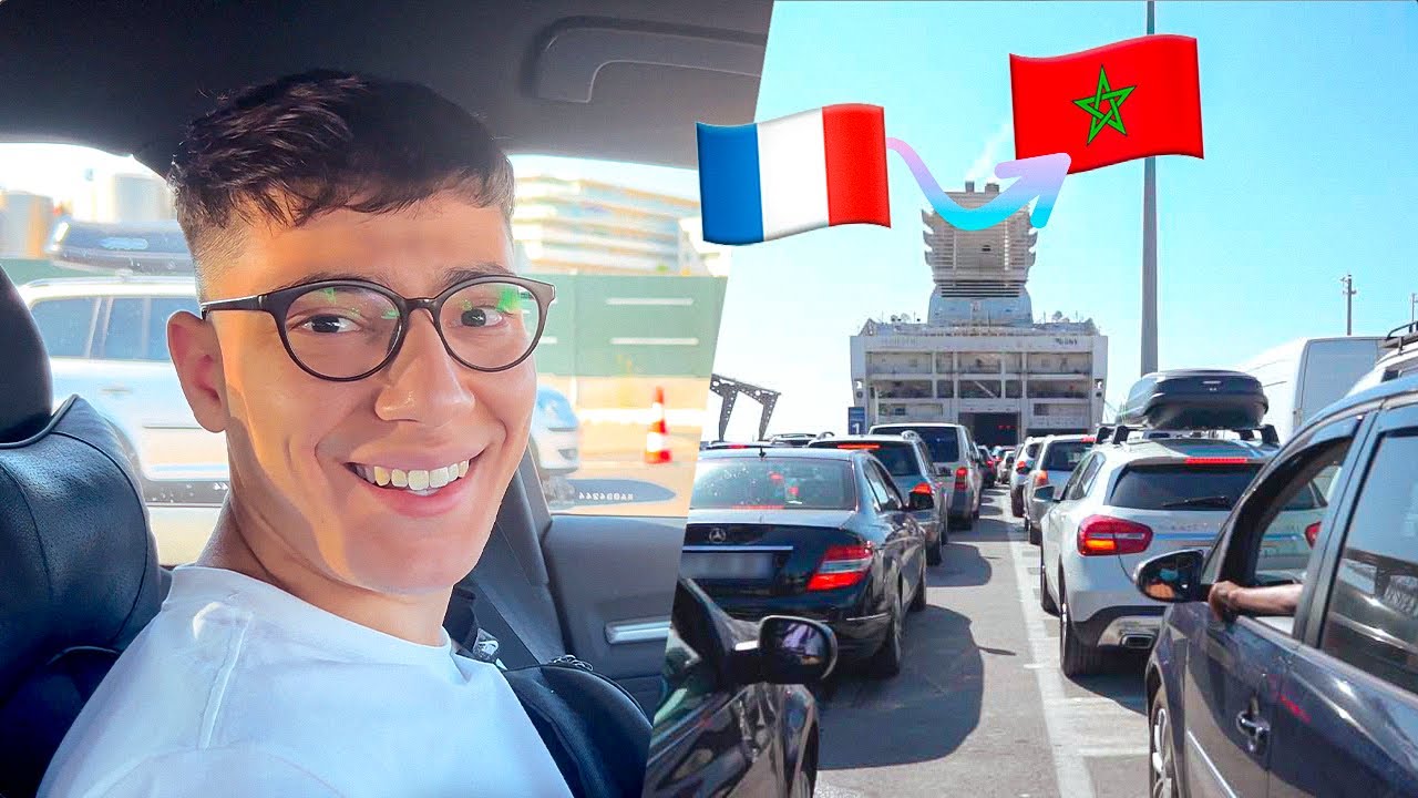 ON VA AU MAROC EN BATEAU DEPUIS LA FRANCE / VOYAGE GNV SETE TANGER