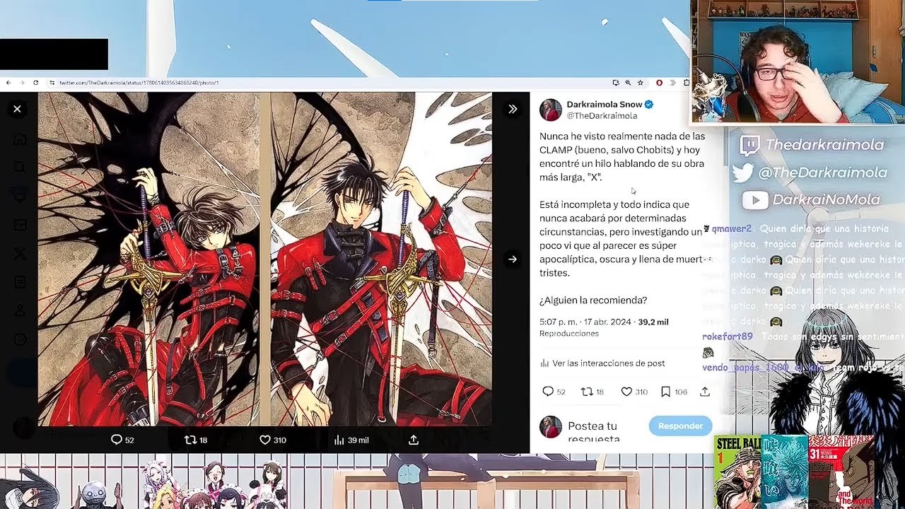 DARKRAI habla de las CLAMP y su OBRA X