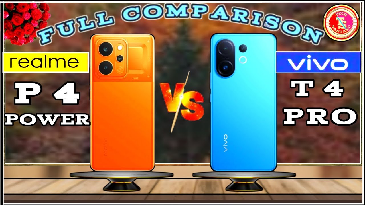 REALME P4 POWER (V/S) VIVO T4 PRO⚡FULL COMPARISON🔥TECH SANTANU : WHICH ONE BETTER ?