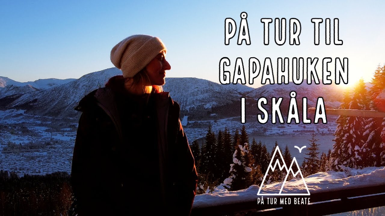 På tur til Gapahuken i Skåla, Ørsta kommune