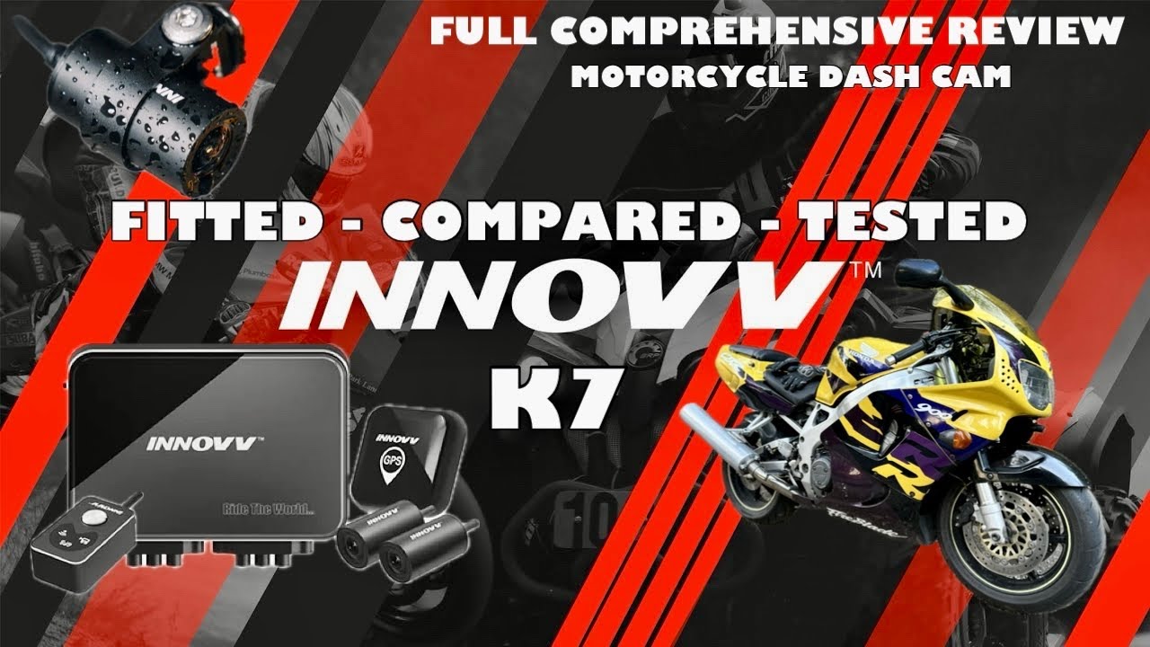 Brilliant bit of Kit! INNOVV K7 Motorcycle 2K Dashcam - Full Review, Fitting, & Comparison #innovv