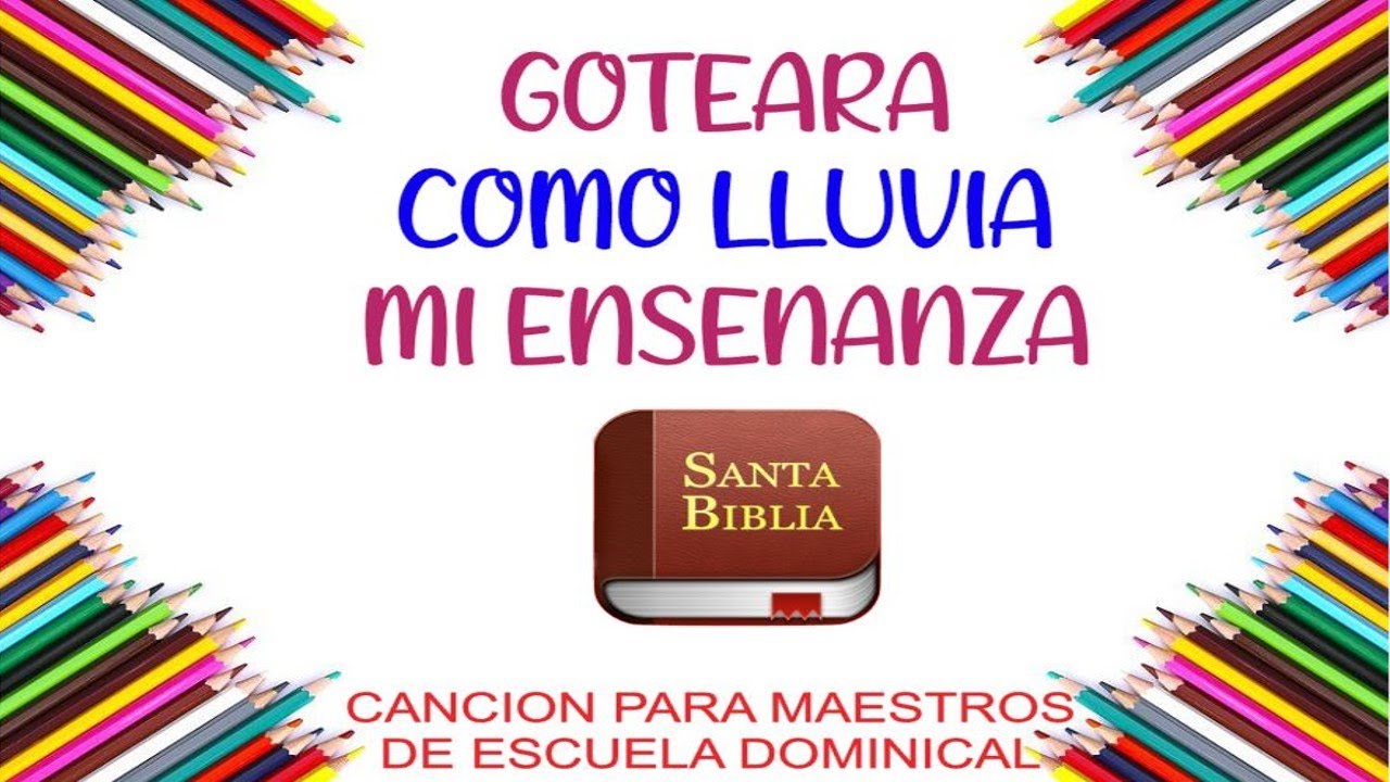 👉GOTEARA  como lluvia MI ENSENANZA (Canción para maestros)