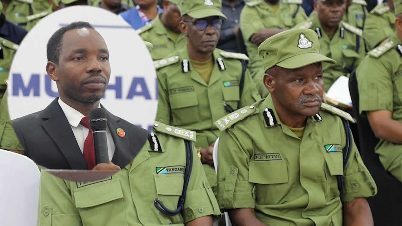  NCHI IPO SALAMA KWASABABU YENU JESHI LA POLISI UIMARA WENU UMETUFIKISHA HAPA WAZIRI KATAMBI