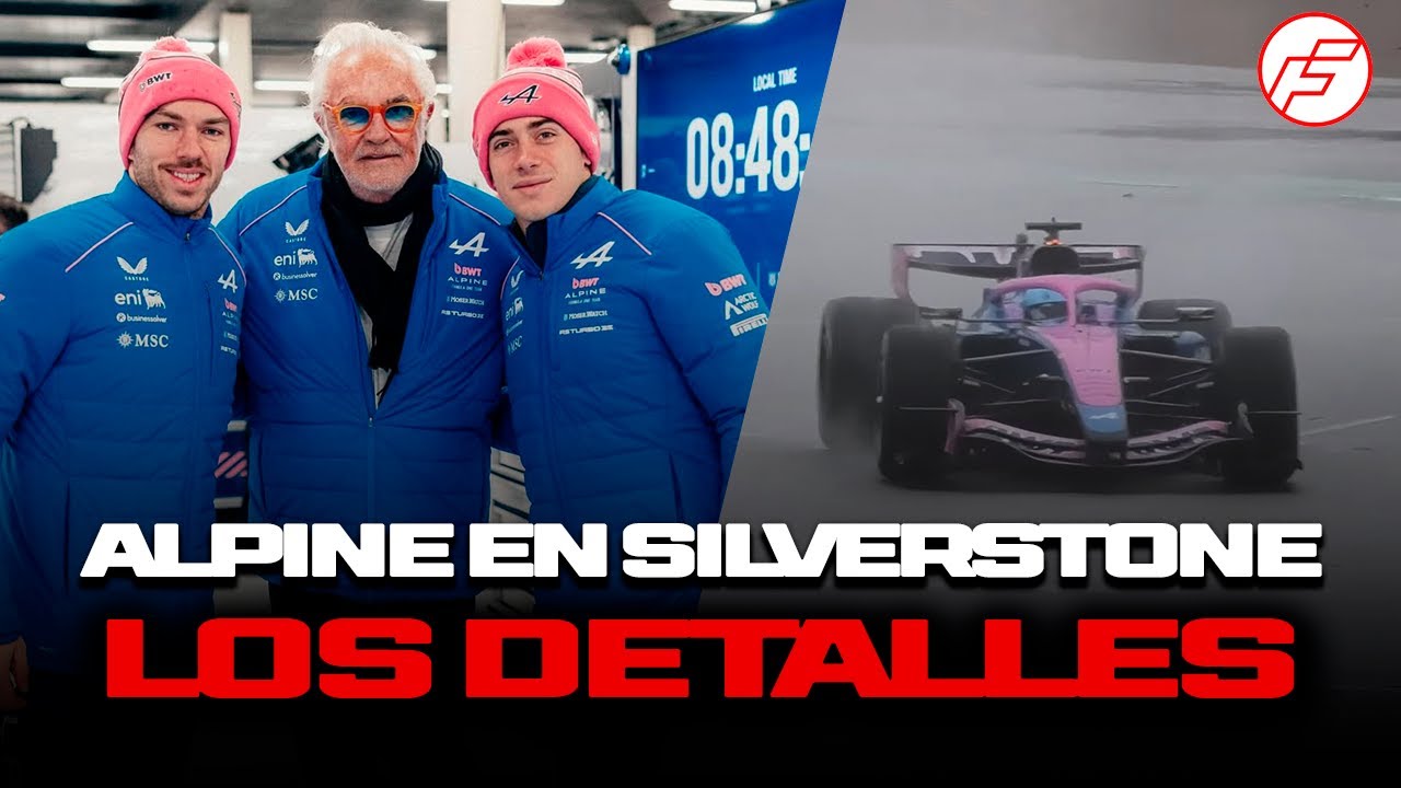 GASLY Y SUS PRIMERAS SENSACIONES EN EL A526 ANTE LA MIRADA DE BRIATORE Y COLAPINTO: LOS DETALLES