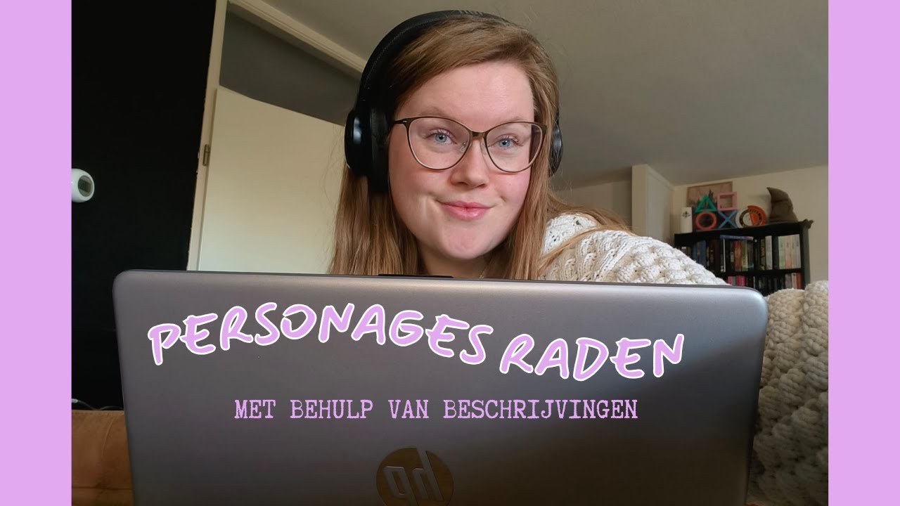 Personages tekenen door de omschrijving