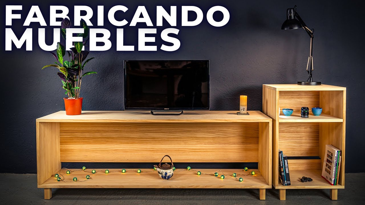ENORME MUEBLE para TELEVISIÓN | PASO a PASO