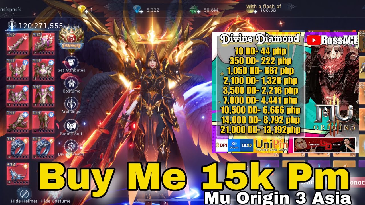 Mu origin 3 Asia mabilisang daily quest