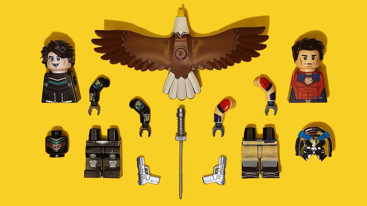 LEGO Peacemaker: Christopher Smith & Adrian Chase | Unofficial Minifigure | DC