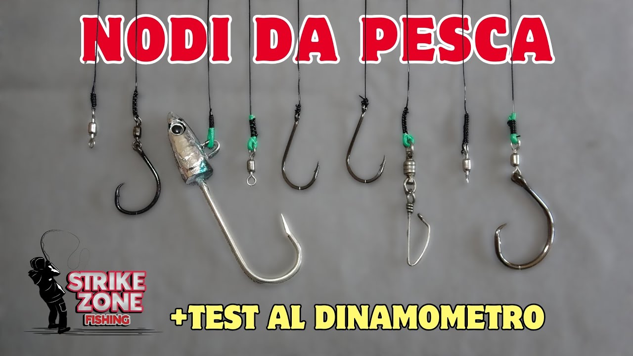 NODI DA PESCA: CONFRONTO E TEST tra i nodi piu usati part.1