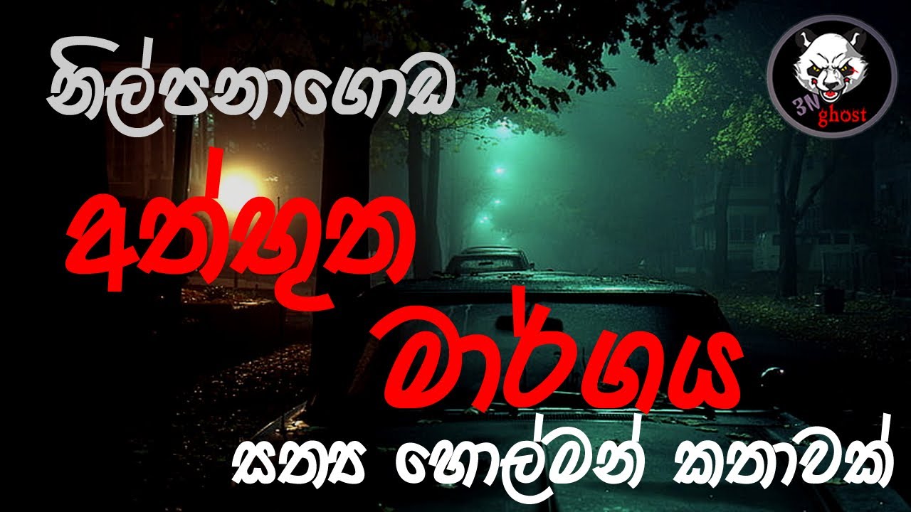 අත්භූත මාර්ගය | Holman katha | @3NGhost |  Sinhala holman katha | ghost story 285