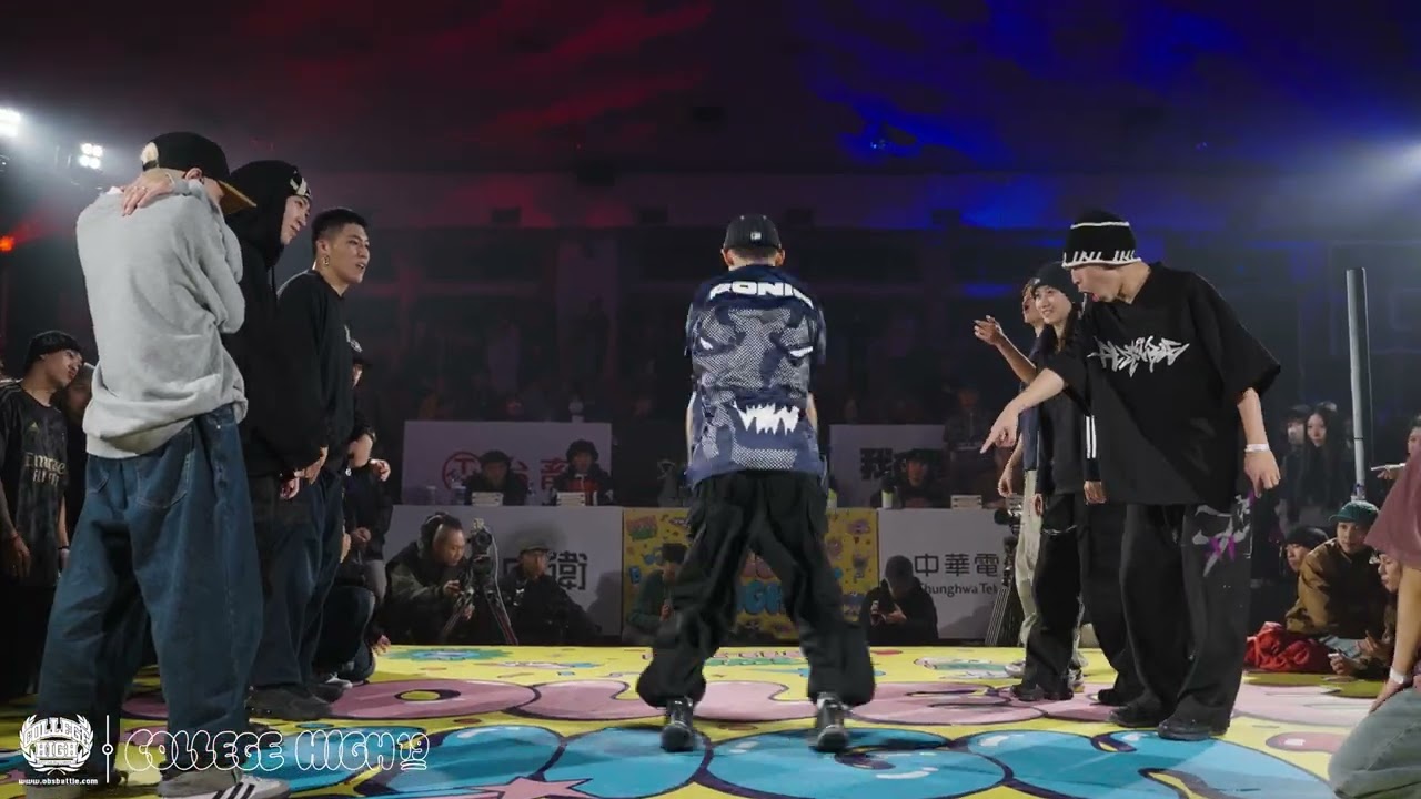HipHop Final Battle：黎明技術 vs 台北市大｜231217 College High Vol.19 世界大學街舞高峰會 Stage4