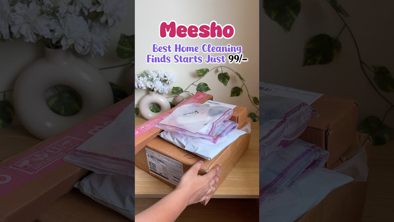 Best Home Cleaning Finds Starts Just 99/- 😍🤩✨💖 #meesho #shorts