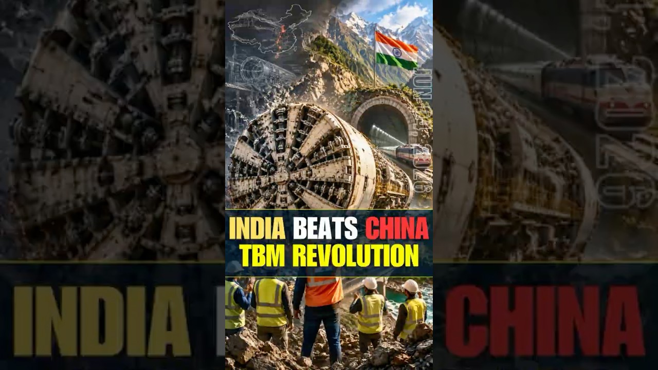 Tunnel Boring Machines: How India Beat China at Its Own Game!