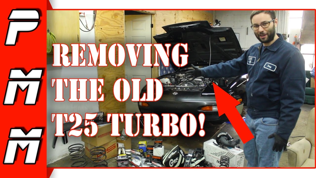 SR20DET Turbo Removal! Project S13 240SX