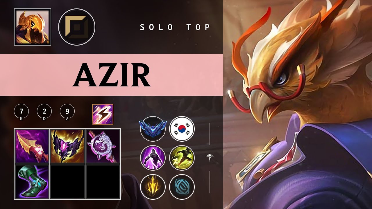 Azir Top vs Dr. Mundo - KR Diamond Patch 26.02