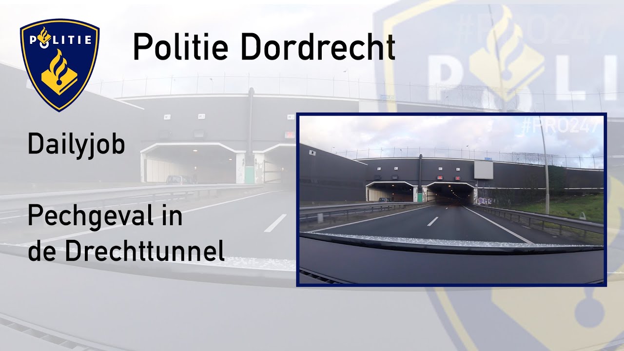 #PRO247 Pechgeval in de Drechttunnel