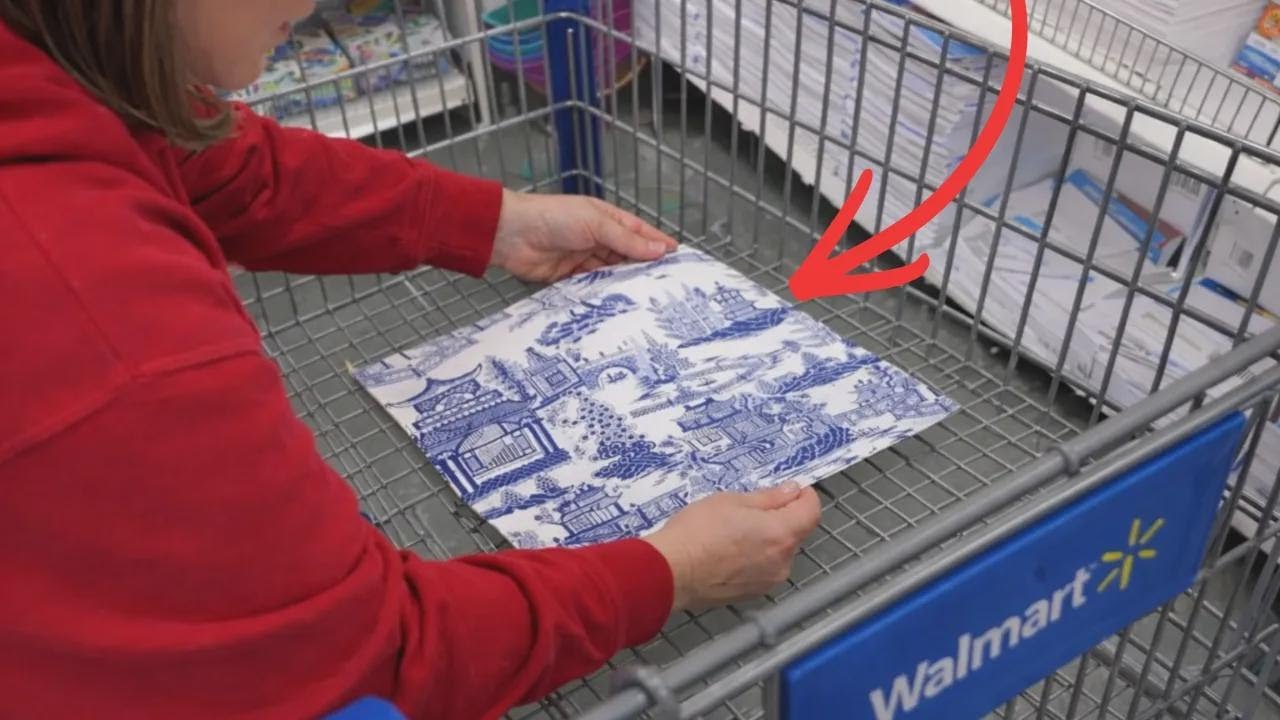 Tout le monde va vouloir des sets de table Walmart après cette astuce géniale pour la buanderie !