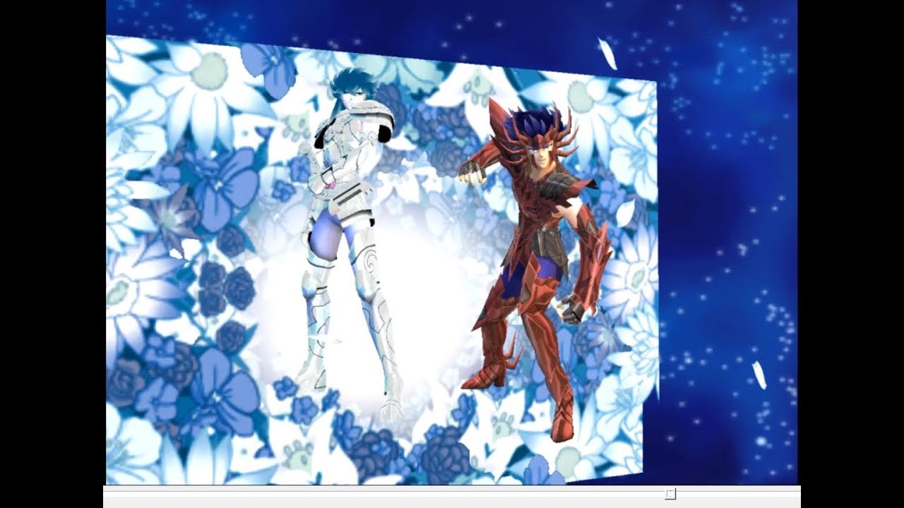 PS2聖闘士星矢ハーデス編 改造 奥義演出中の背景を観察 一応改造コード付