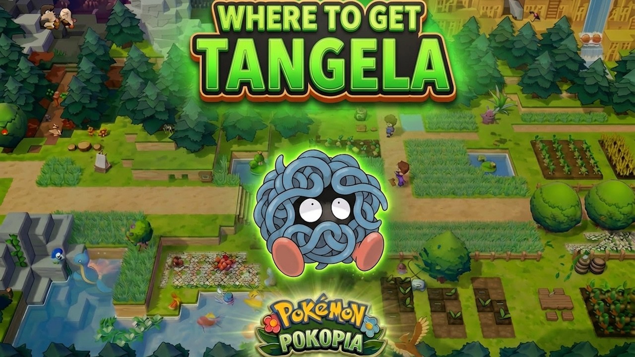 Как получить Тангелу в Pokemon Pokopia