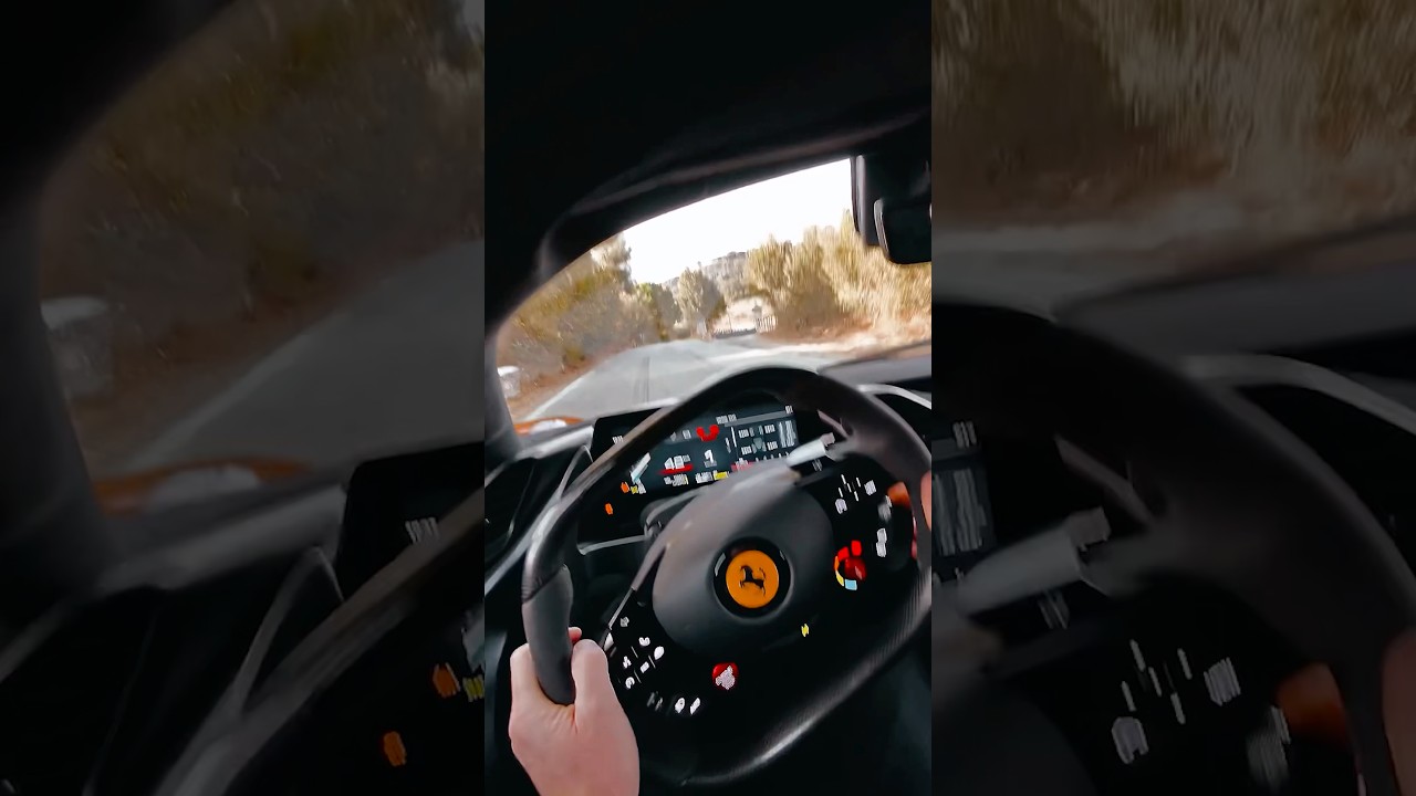 POV: you're enjoying the #FerrariF80 on a closed road. #FerrariSupercars #Ferrari