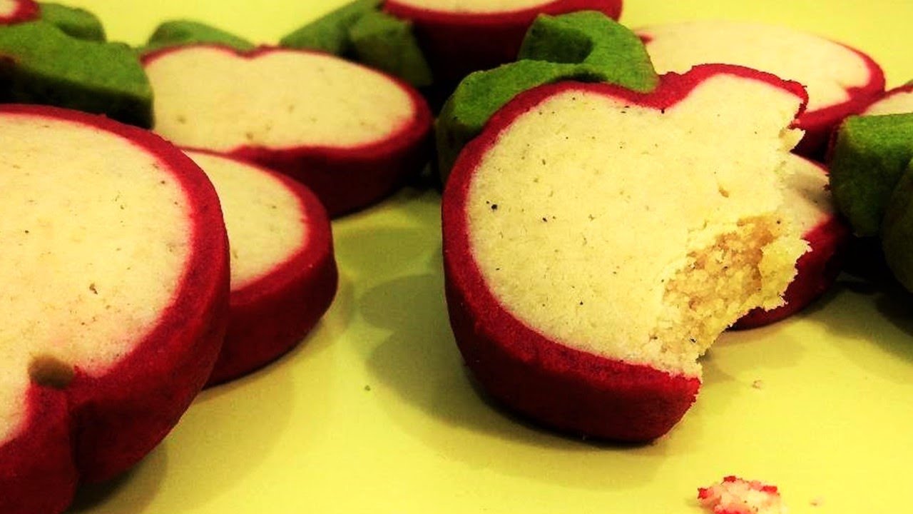 ПЕСОЧНОЕ ПЕЧЕНЬЕ-ЯБЛОЧКИ🍎! Дети вас расцелуют и заставят готовить еще!