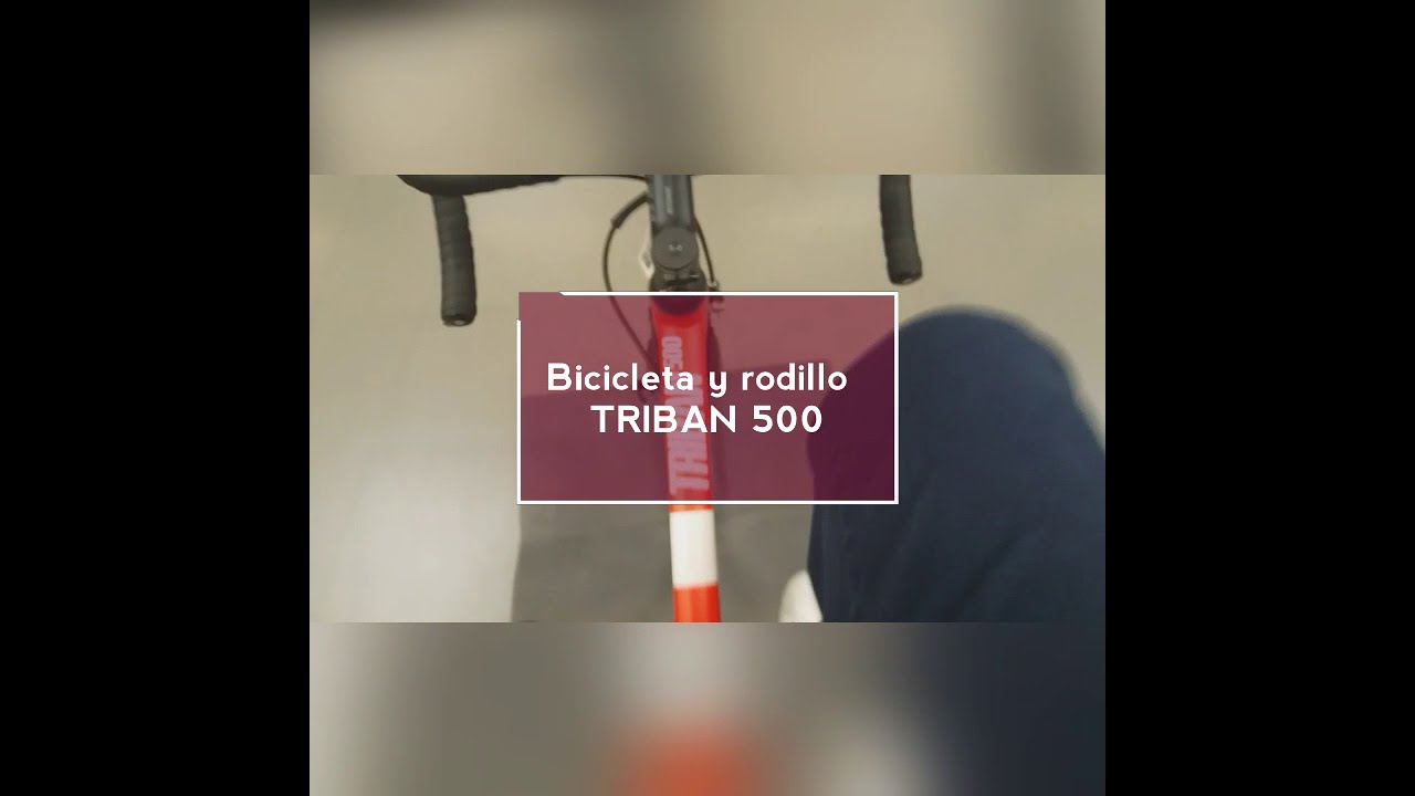 RODILLO Y BICICLETA BTWIN 500