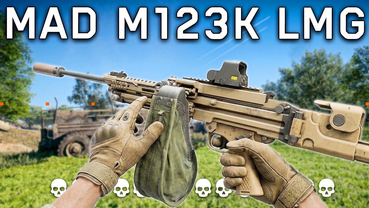 BF6 M123K LMG is GREAT - Battlefield 6 Gameplay...