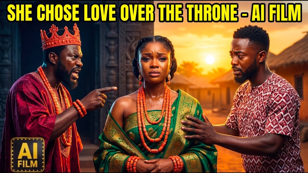 Она выбирает любовь вместо престола - фильм, снятый искусственным интеллектом! Часть (первая)