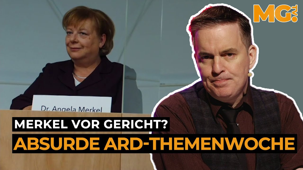 MERKEL in court - Absurd ARD theme week