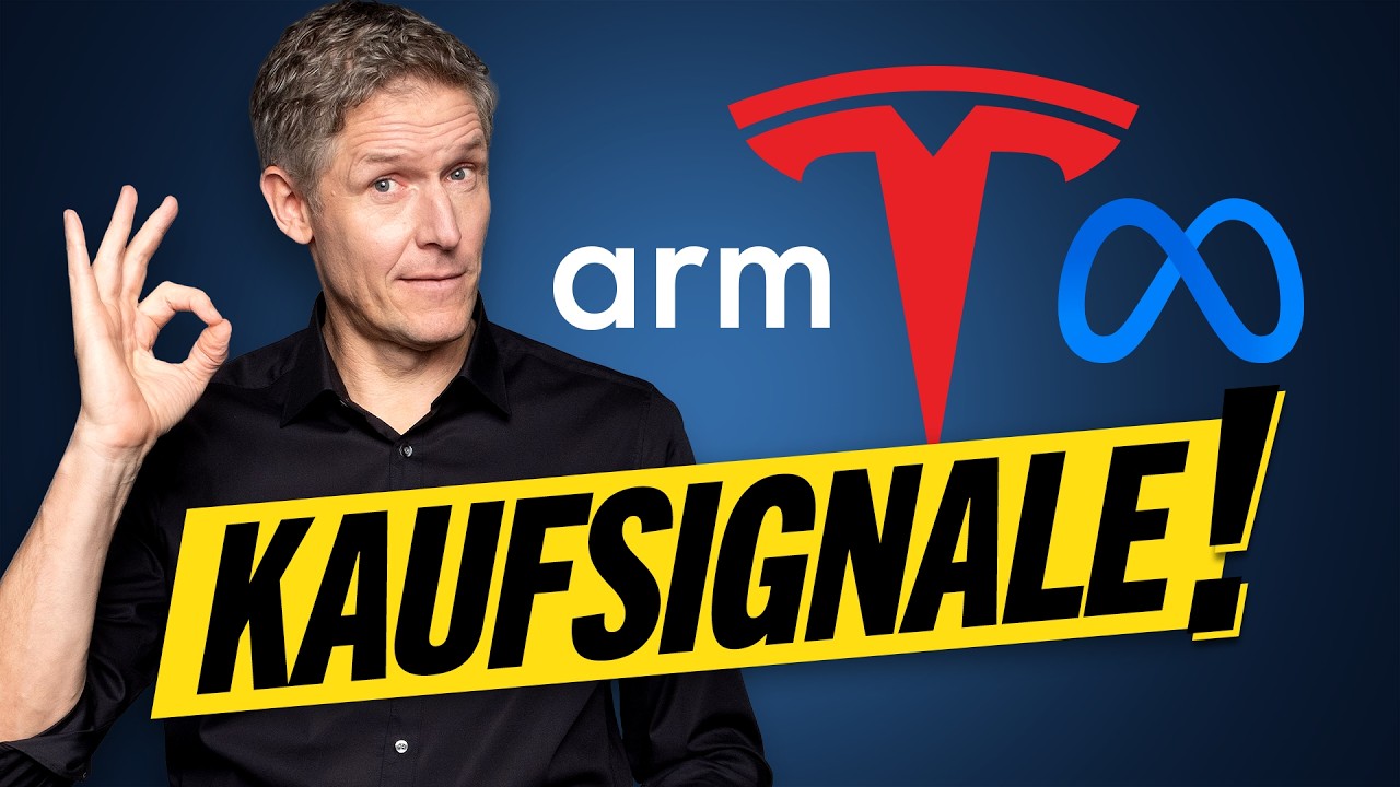 Tesla – Meta – ARM: Das sind Kaufsignale!