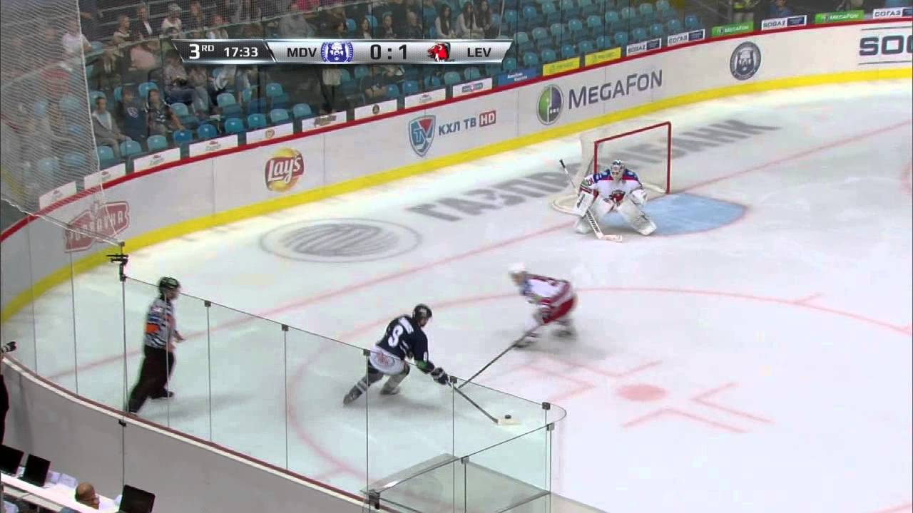 KHL Medvescak Zagreb - Lev Praha 1:3 10.09.2013