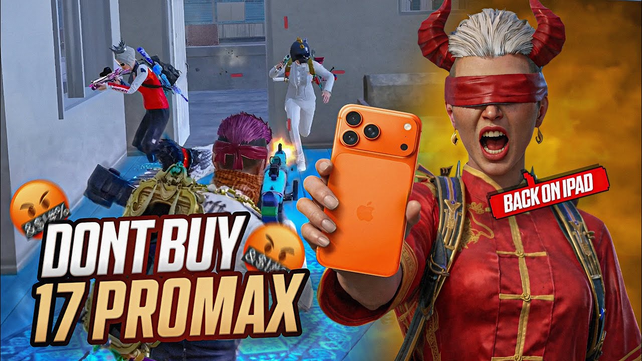 Dont Buy Iphone 17 Pro Max‼️😤| Ipad Comeback😍 | FalinStar Gaming | PUBG MOBILE