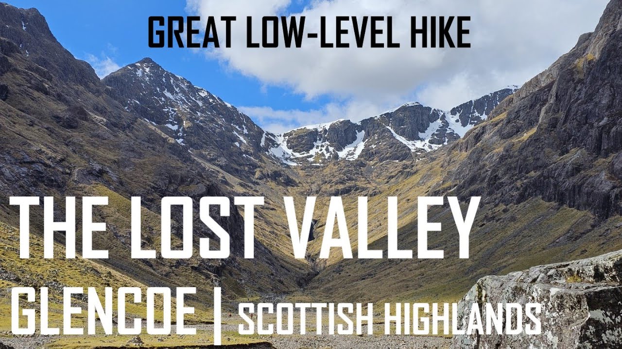 Glencoe | Best Short Low-Level Hike | The Lost Valley | Drone Footage | Scottish Highlands