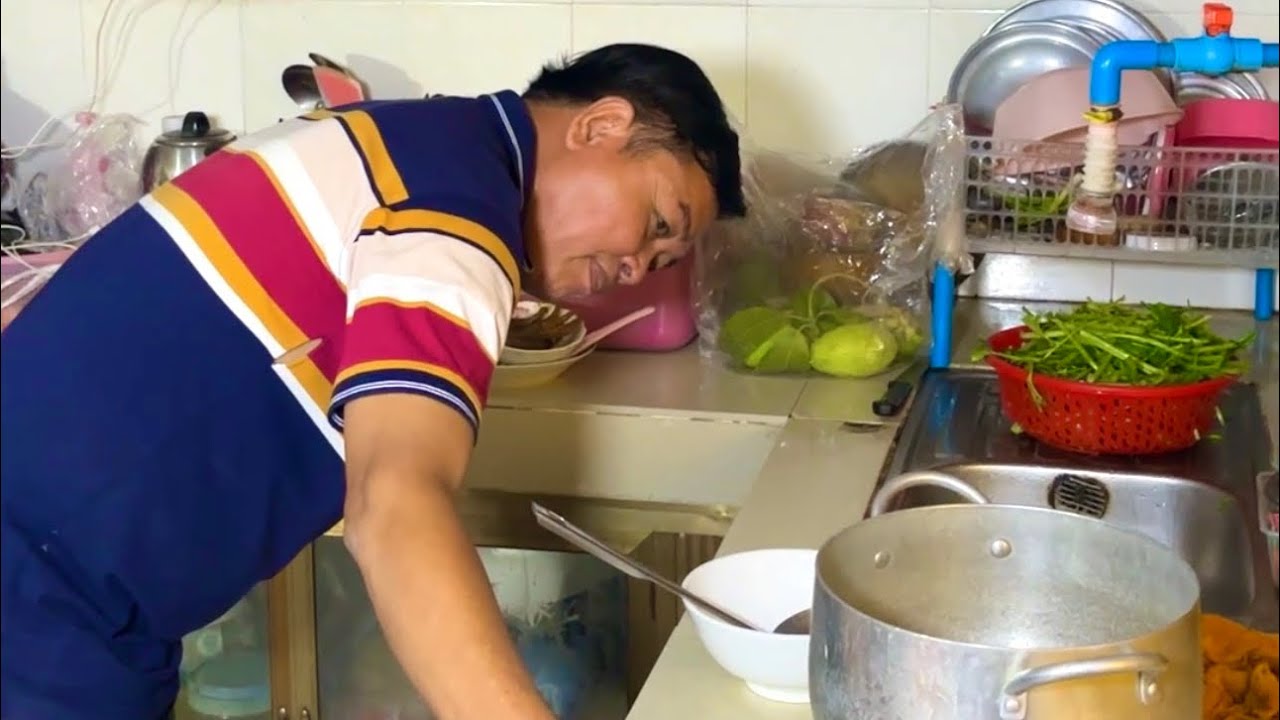 របៀបស្លសម្លរម្ជូរគ្រឿងសាច់ទា Khmer food 