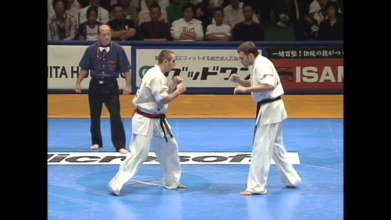 【新極真会】THE 9th WORLD KARATE CHAMPIONSHIP Quarterfinal2 Dimitrov vs. Gudauskas SHINKYOKUSHINKAI