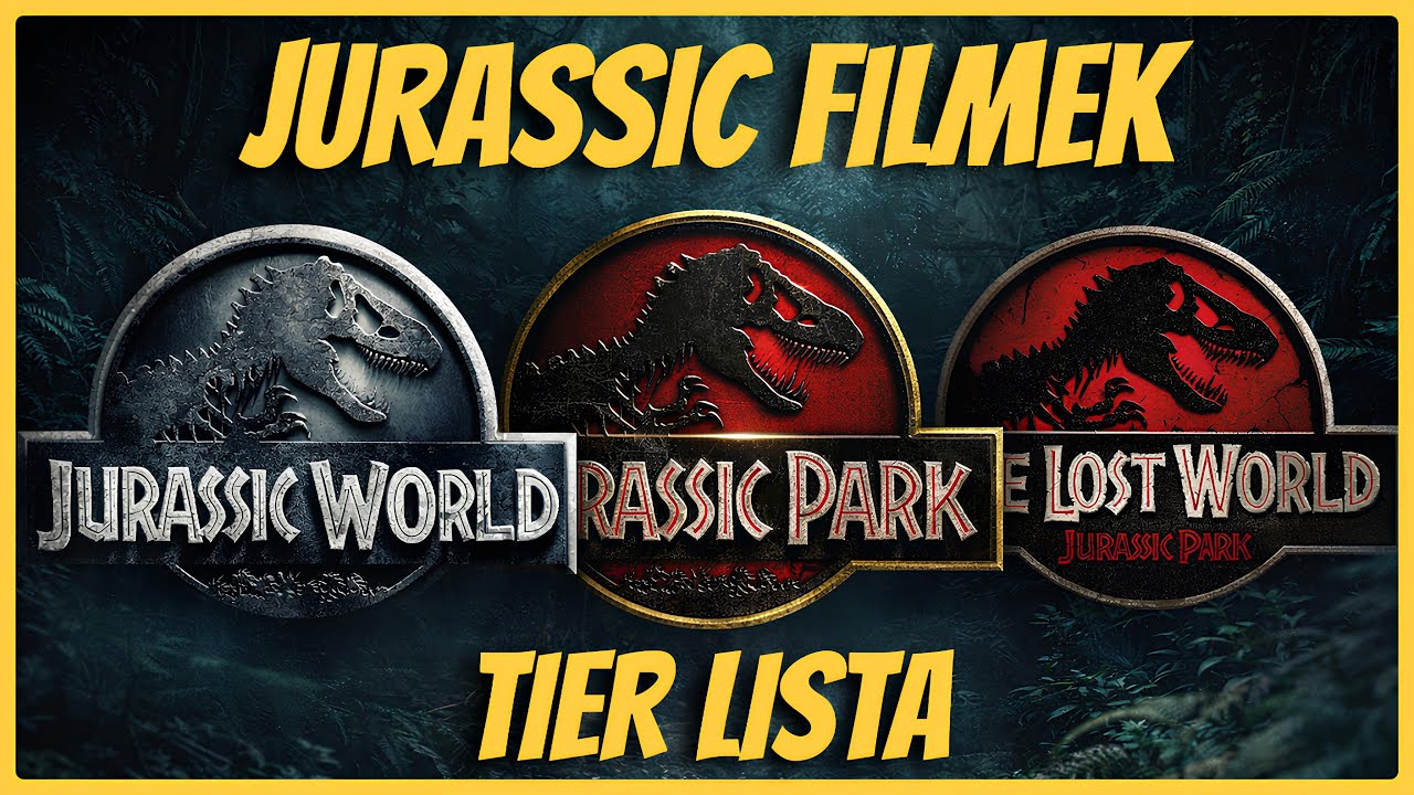 Az összes JURASSIC film tier lista + 2 meglepetés film #érdekességek  #jurassic  #dinoszaurusz