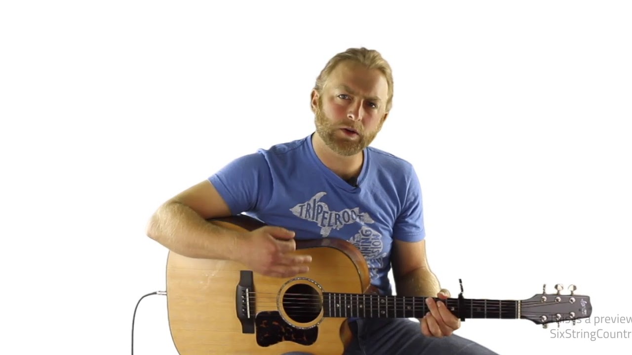 Anymore Guitar Lesson - Travis Tritt