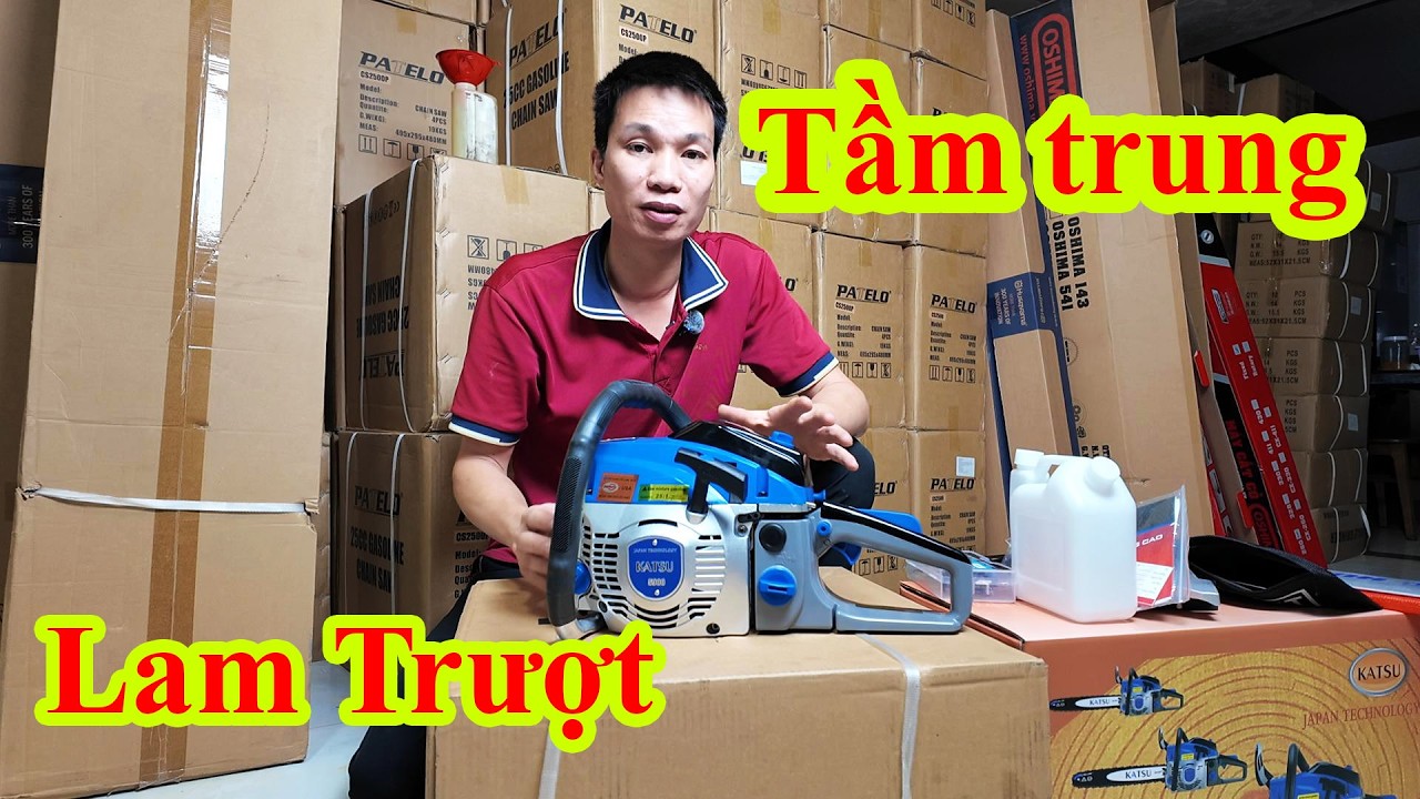 Máy Cưa Xích Kastsu 5900 Phù Hợp Khai Thác Tầm Trung