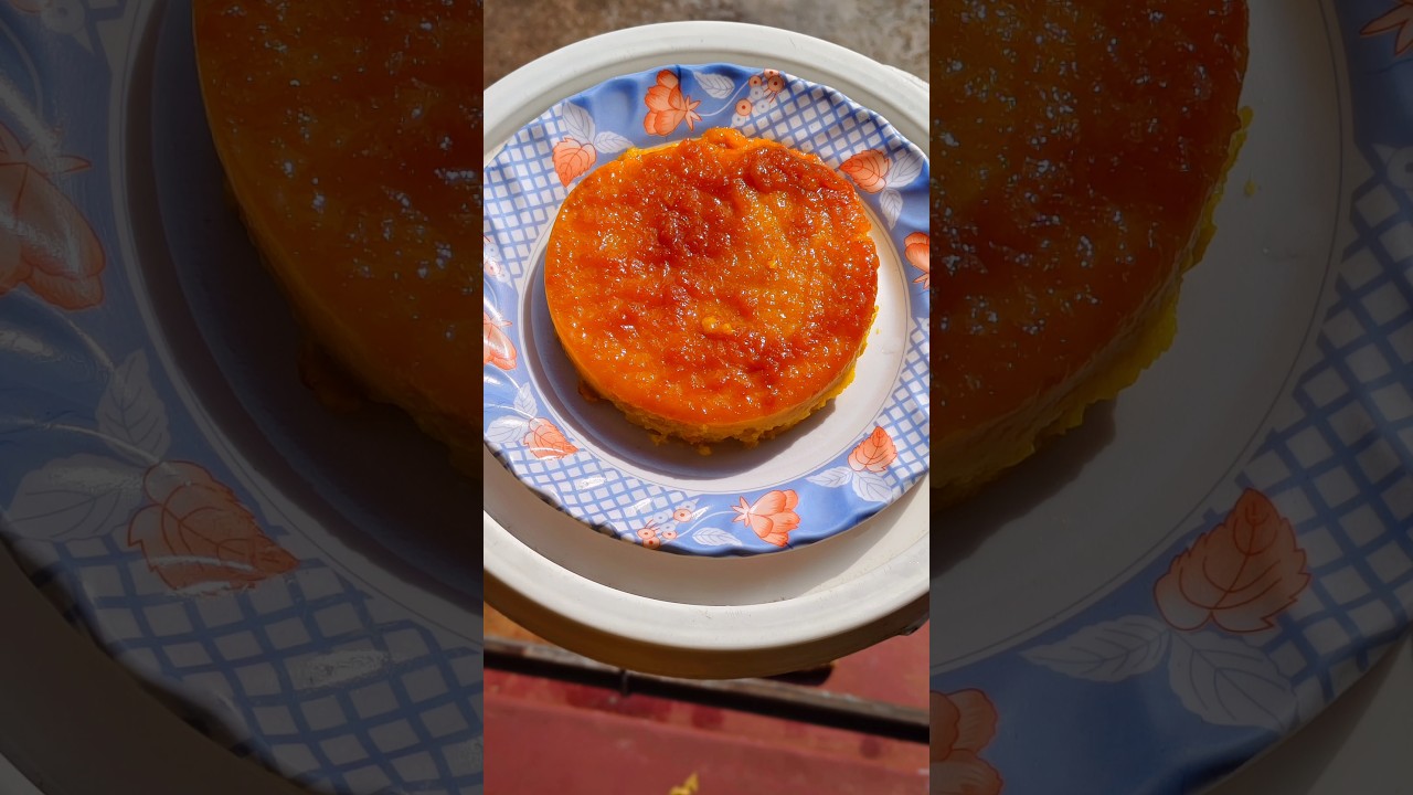 Homemade Caramel Bread Pudding in Minutes || #shorts #shortvideo