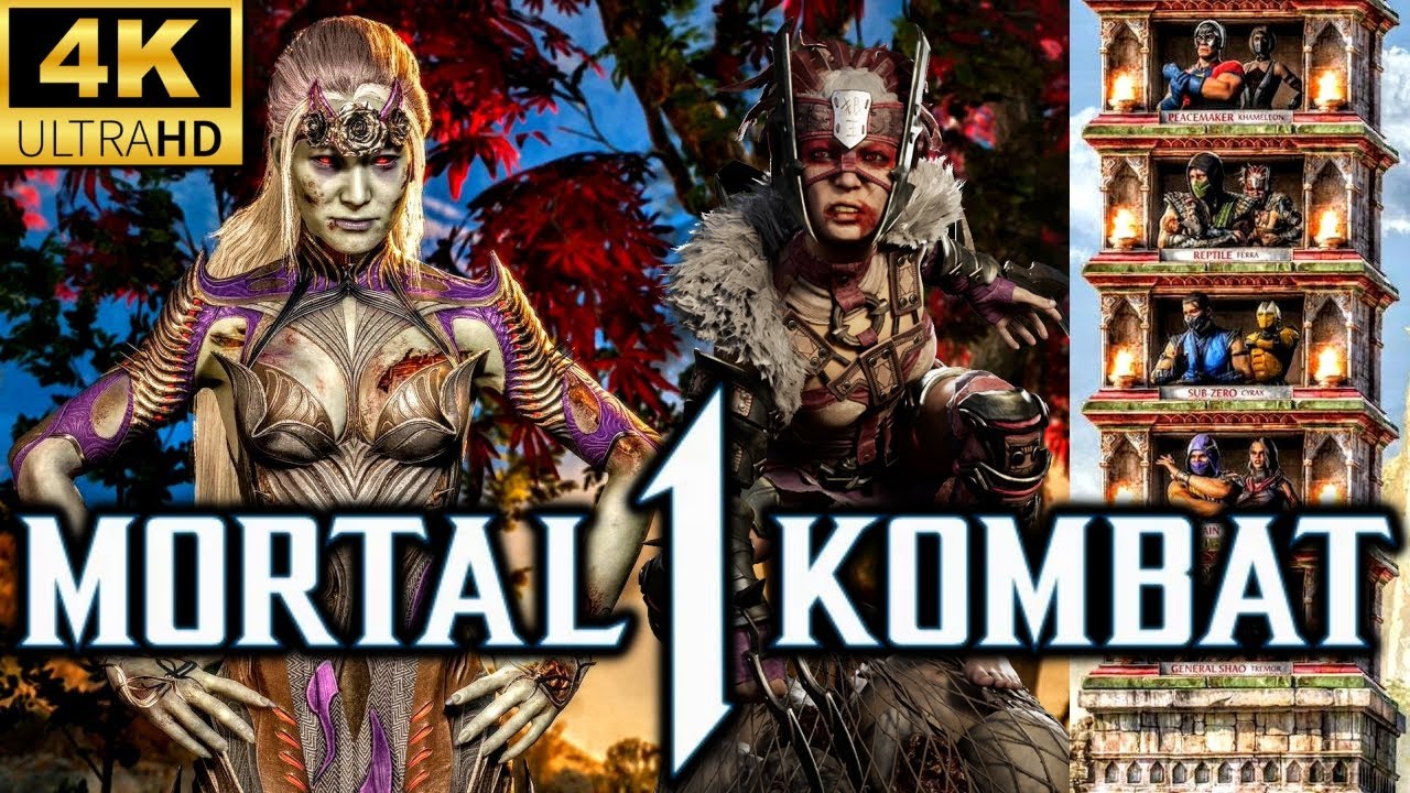 MK1 *REVENANT SINDEL* КЛАССИЧЕСКИЙ ГЕЙМПЛЕЙ БАШНИ!! (ФЕРРА В КАМЕО) 4K 60 FPS (MORTAL KOMBAT 1) MK12