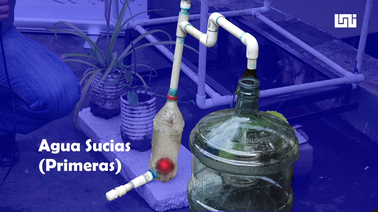 Colector de agua de lluvia con separador automático - DFAE