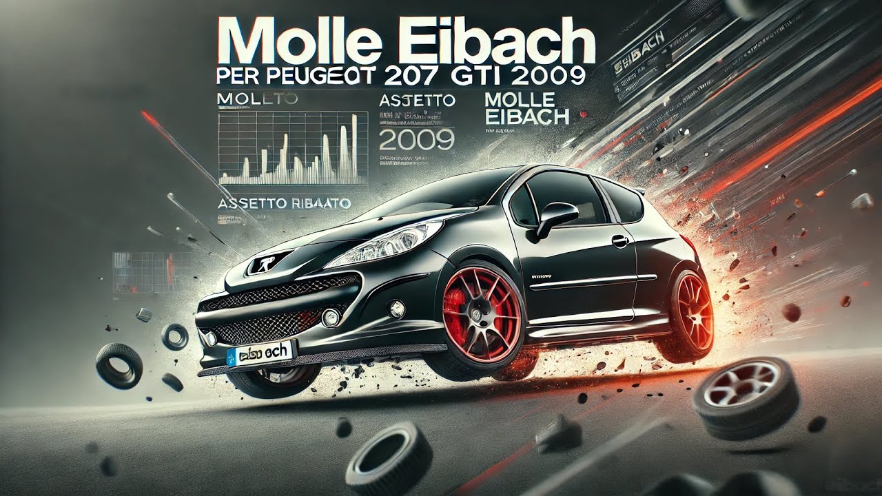 Molle Eibach ProKit Peugeot 207 GTI serie LeMans