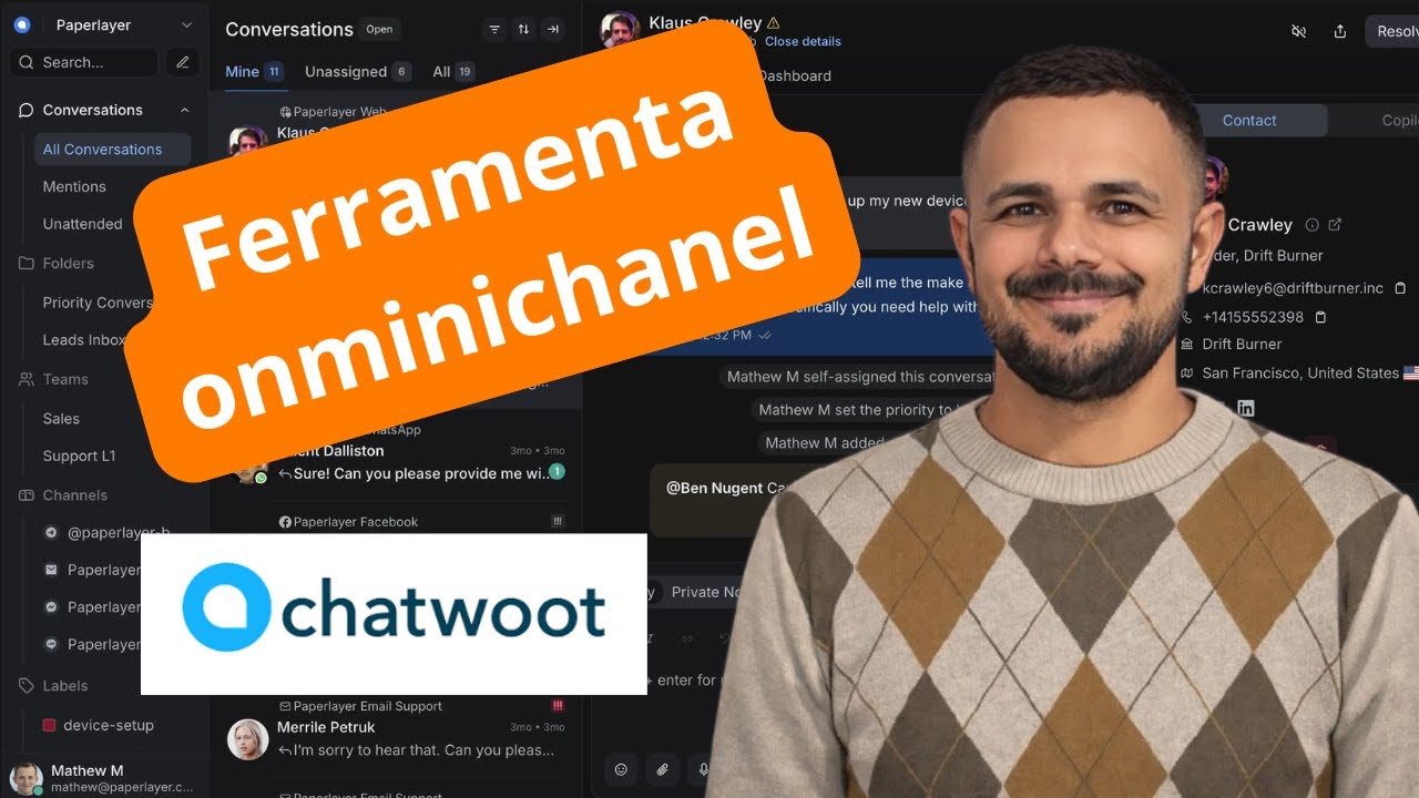 Conhecendo o Chatwoot: Domine o Atendimento no WhatsApp
