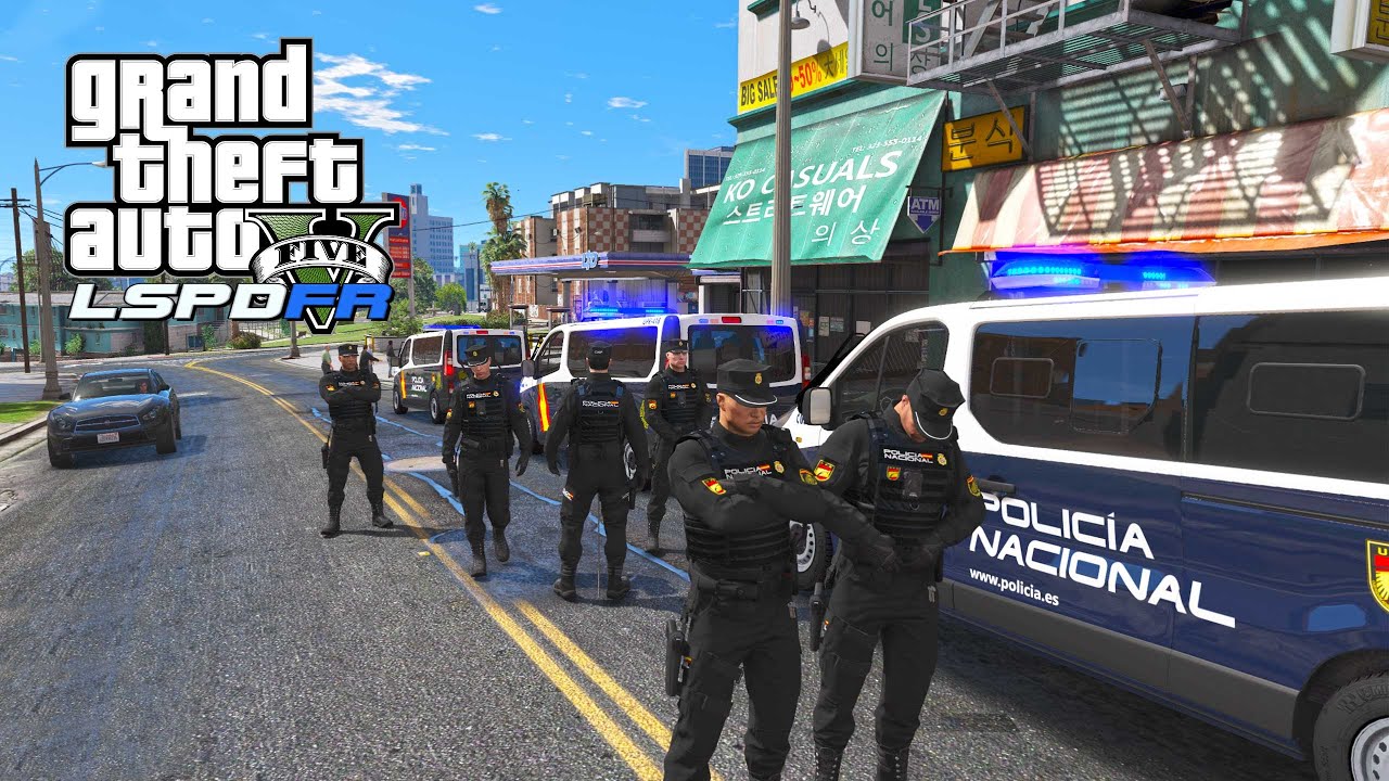 UPR - MANIFESTACIÓN en AUTOPISTA - CNP | (LSPDFR 