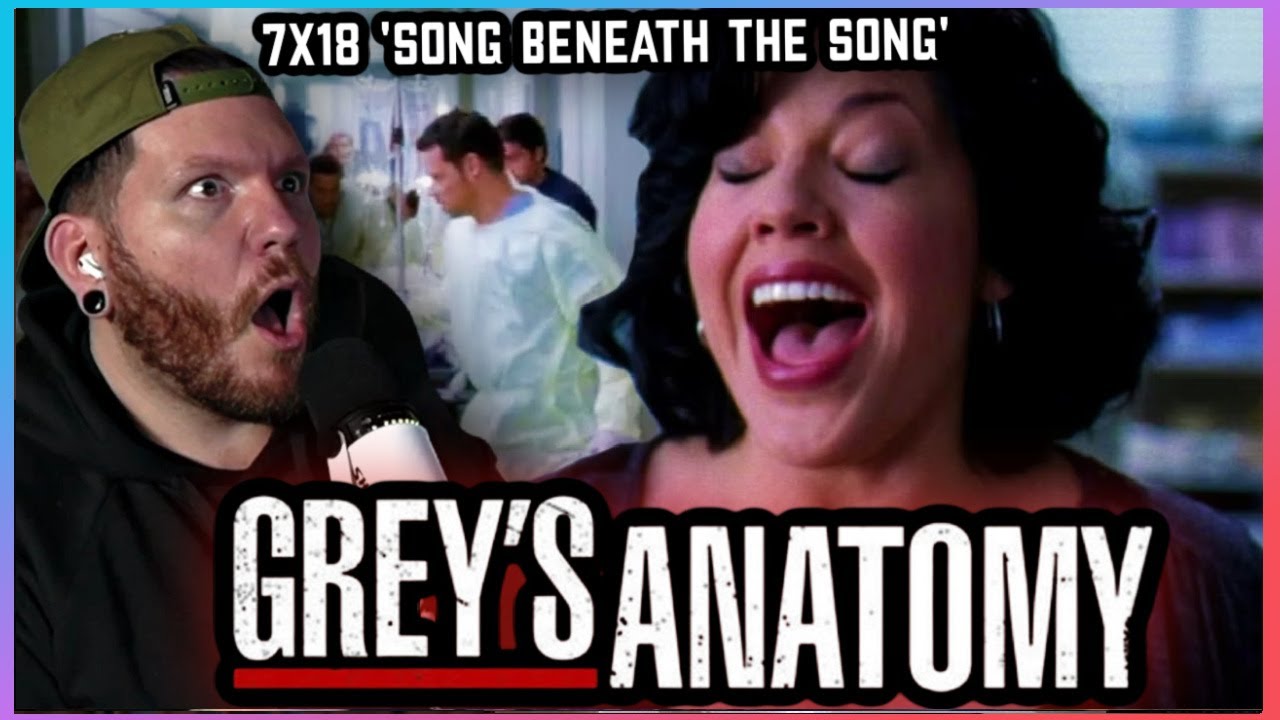 THE MUSICAL EPISODE! | First time watching Grey's Anatomy REACTION 7x18 'Song Beneath the Song'